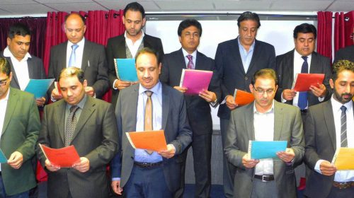 Journalists and Community Leaders attended PPCUK Oath Taking Ceremony 2015-16