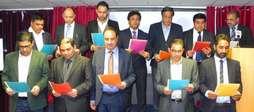 Journalists and Community Leaders attended PPCUK Oath Taking Ceremony 2015-16